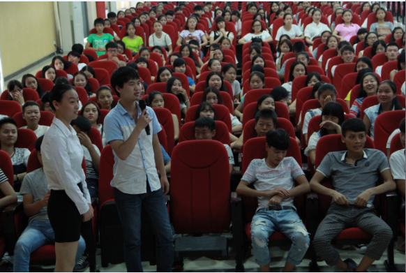 运输贸易系2015级新生见面会