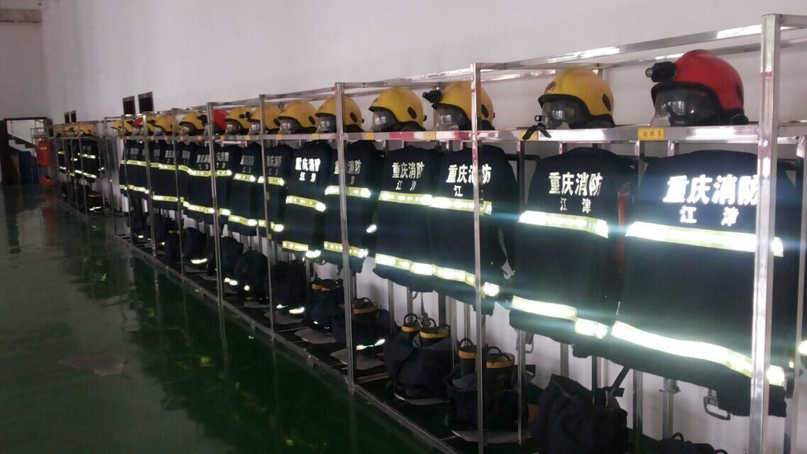 双福新区消防支队参观学习记