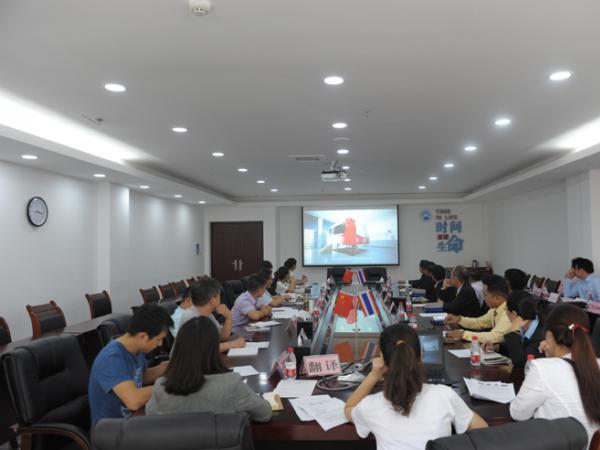 我院召开中泰联合培养铁道交通技术人才座谈会