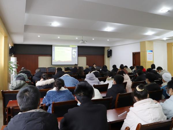学校党委彭超书记到交通高级技工校宣讲十九届五中全会精神