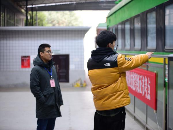 重庆运输职院组织1+X城市轨道交通站务职业技能等级证书考评