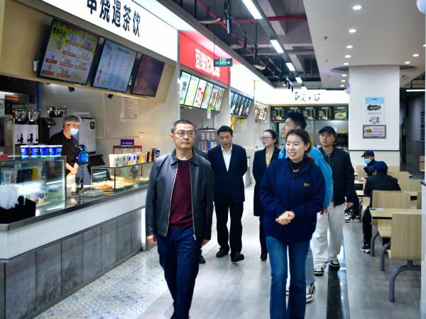 护航学生成长！校领导率队开展春季学期开学安全大检查
